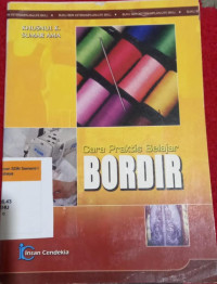 Image of Cara Praktis Belajar BORDIR