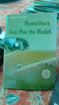 Image of Memelihara Ikan Mas Itu Mudah
