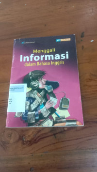 Image of Menggali Informasi dalam bahasa inggris