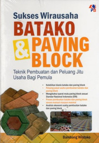 Image of Sukses Wirausaha Batako dan Paving Block