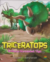 Image of Triceratops Si paras Bertanduk Tiga